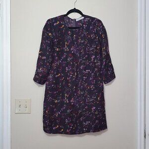 SEE BY CHLOE Silk Shift Floral Dress